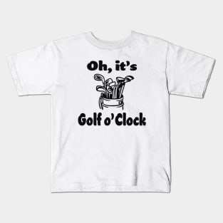 Golf Player Golfer Sayings Kids T-Shirt